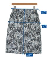 SunaUna（スーナウーナ）ひざ丈スカート グレー サイズ:36(S位) レディース/2200614251128