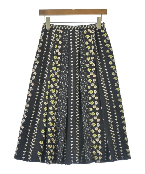 SunaUna（スーナウーナ）ロング・マキシ丈スカート 紺 サイズ:38(M位) レディース/2200614251203