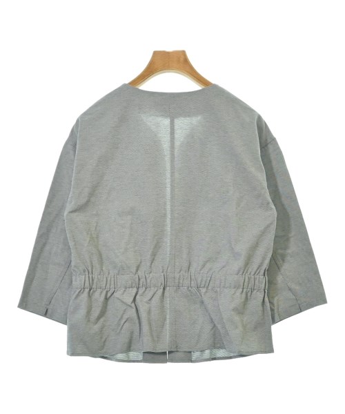 SunaUna（スーナウーナ）ノーカラージャケット グレー サイズ:38(M位) レディース/2200614251210