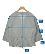 SunaUna（スーナウーナ）ノーカラージャケット グレー サイズ:38(M位) レディース/2200614251210