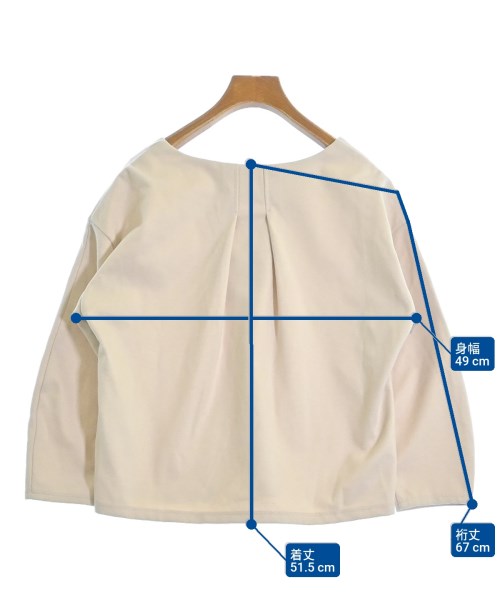 SunaUna（スーナウーナ）ブラウス ベージュ サイズ:38(M位) レディース/2200614251296
