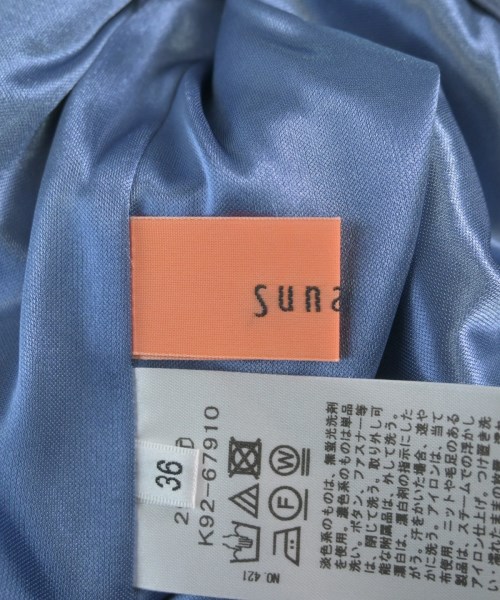 SunaUna（スーナウーナ）クロップドパンツ 青 サイズ:36(S位) レディース/2200674069060