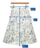 SunaUna（スーナウーナ）ロング・マキシ丈スカート 白 サイズ:38(M位) レディース/2200648750031