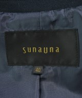 SunaUna（スーナウーナ）ノーカラージャケット 白 サイズ:40(M位) レディース/2200659902054