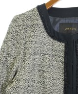 SunaUna（スーナウーナ）ノーカラージャケット 白 サイズ:40(M位) レディース/2200659902054