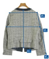 SunaUna（スーナウーナ）ノーカラージャケット 白 サイズ:40(M位) レディース/2200659902054