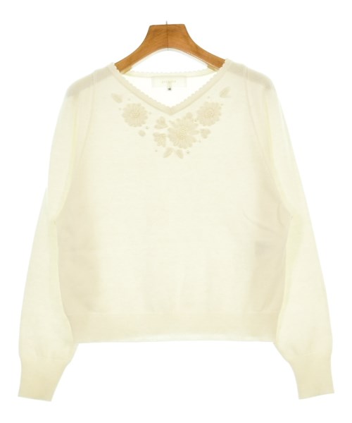 SunaUna(スーナウーナ)ニット・セーター 白 サイズ:34(XS位)/2200636635043