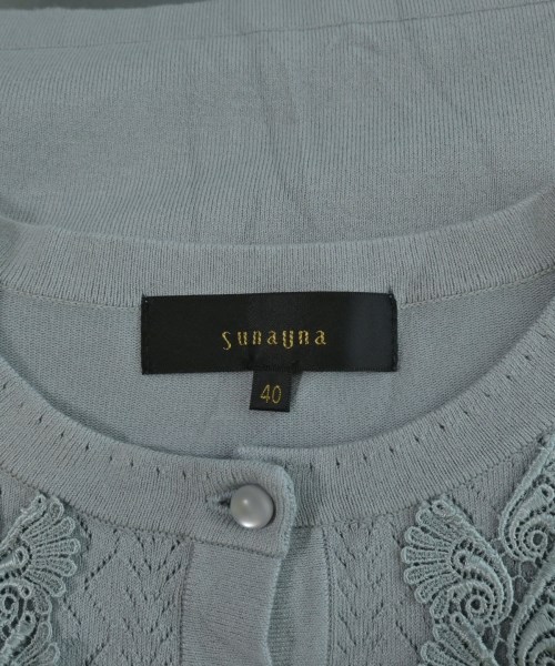 SunaUna（スーナウーナ）カーディガン 青 サイズ:40(M位) レディース/2200640213060