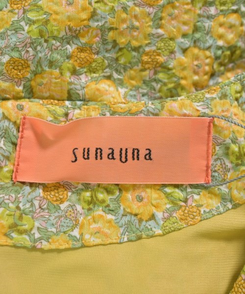 SunaUna（スーナウーナ）ワンピース 黄 サイズ:40/L レディース/2200700635207