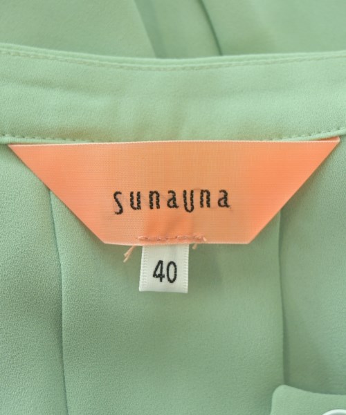 SunaUna（スーナウーナ）ブラウス 緑 サイズ:40(M位) レディース/2200700635221