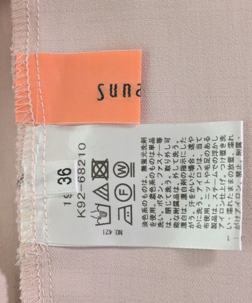 SunaUna（スーナウーナ）スラックス ピンク サイズ:36(S位) レディース/2200706193053