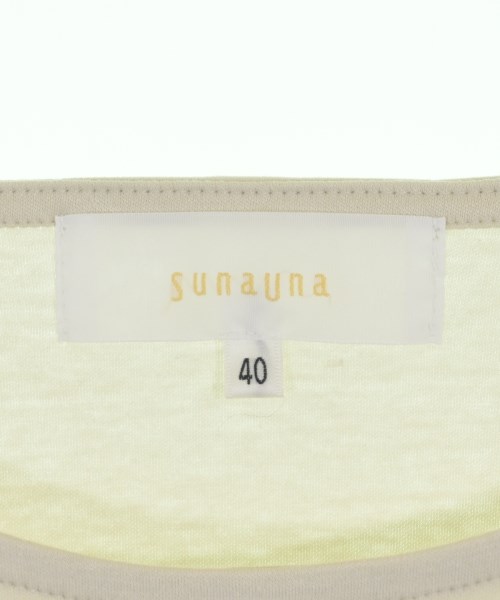 SunaUna（スーナウーナ）Tシャツ・カットソー ベージュ サイズ:40(M位) レディース/2200708189047