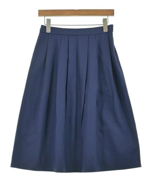 SunaUna(スーナウーナ)ロング・マキシ丈スカート 紺 サイズ:38(M位)/2200661152089