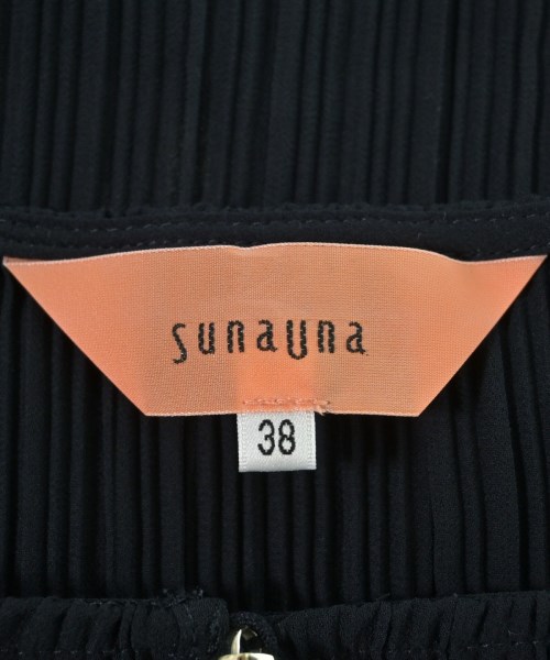 SunaUna（スーナウーナ）ブラウス 紺 サイズ:38(M位) レディース/2200676660180