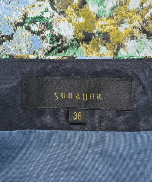 SunaUna（スーナウーナ）ひざ丈スカート 緑 サイズ:36(S位) レディース/2200682969086