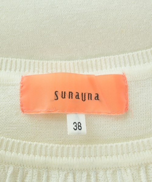 SunaUna（スーナウーナ）ニット・セーター 白 サイズ:38(M位) レディース/2200682969093