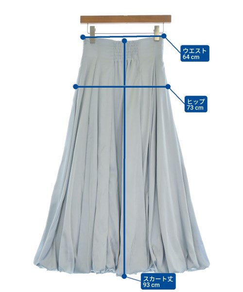 MERCURYDUO（マーキュリーデュオ）ロング・マキシ丈スカート 青 サイズ:M レディース/2200676275025