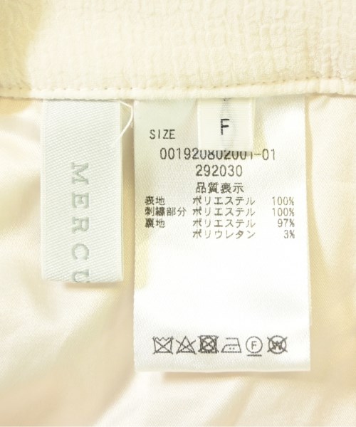 MERCURYDUO（マーキュリーデュオ）ロング・マキシ丈スカート 白 サイズ:F レディース/2200697915016