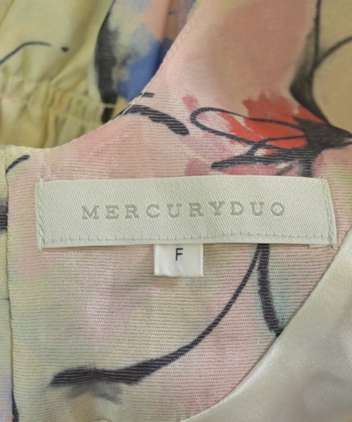 MERCURYDUO（マーキュリーデュオ）ワンピース 黄 サイズ:F レディース/2200724133352