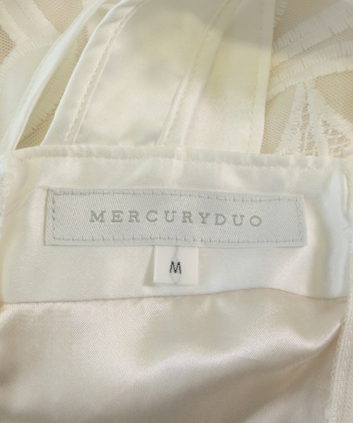 MERCURYDUO（マーキュリーデュオ）ワンピース 白 サイズ:M レディース/2200726628085