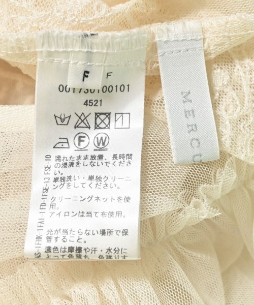 MERCURYDUO（マーキュリーデュオ）ワンピース 白 サイズ:F レディース/2200681734043
