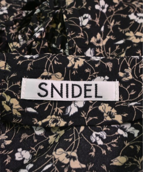 SNIDEL（スナイデル）ワンピース 黒 サイズ:0(S位) レディース