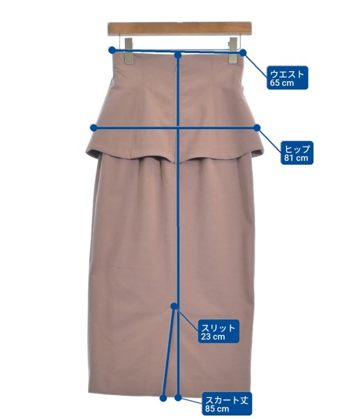 SNIDEL（スナイデル）ロング・マキシ丈スカート ピンク サイズ:1(M位) レディース/2200619997038