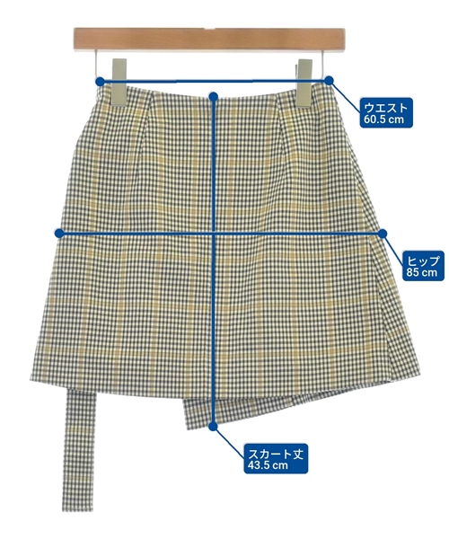 SNIDEL（スナイデル）ミニスカート 白 サイズ:0(S位) レディース/2200634711039