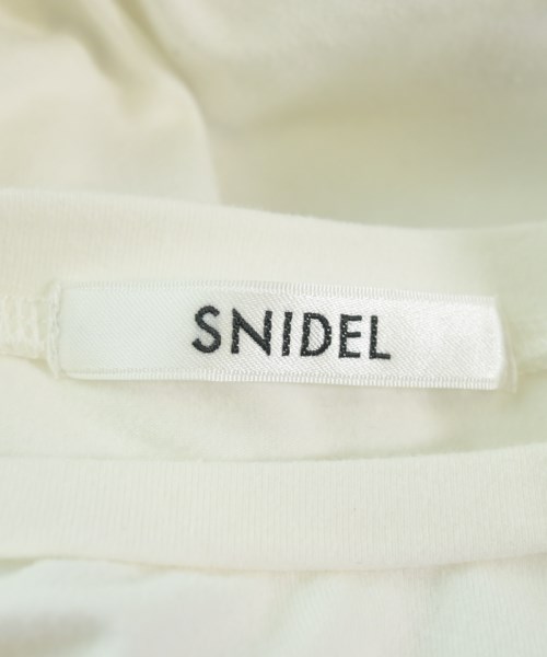 SNIDEL（スナイデル）Tシャツ・カットソー 白 サイズ:F レディース/2200621520026