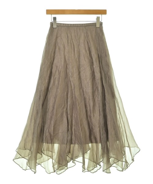 SNIDEL(スナイデル)ロング・マキシ丈スカート 茶 サイズ:F/2200637813082