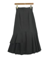 SNIDEL（スナイデル）ロング・マキシ丈スカート 黒 サイズ:0(S位) レディース/2200635363060