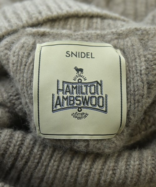 SNIDEL（スナイデル）ニット・セーター 茶 サイズ:F レディース/2200638323016