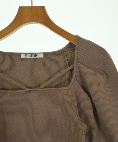 SNIDEL（スナイデル）ニット・セーター 茶 サイズ:F レディース/2200621901047