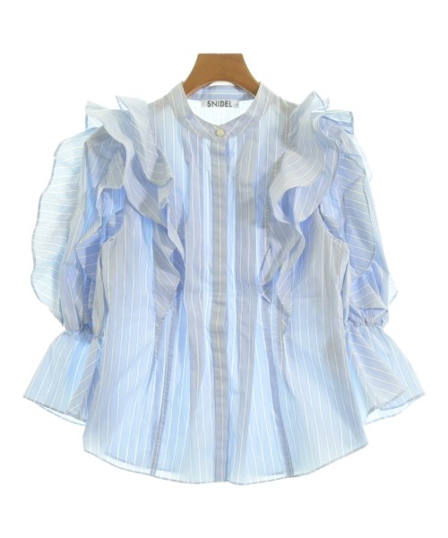 SNIDEL(スナイデル)カジュアルシャツ 青 サイズ:F/2200639169019