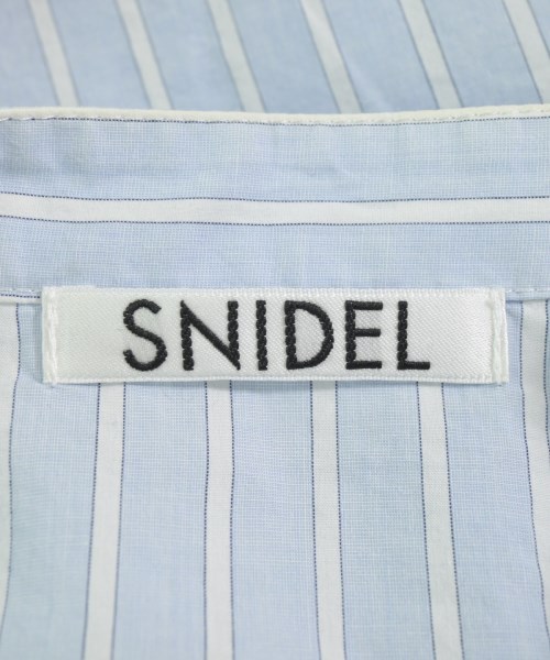 SNIDEL（スナイデル）カジュアルシャツ 青 サイズ:F レディース/2200639169019