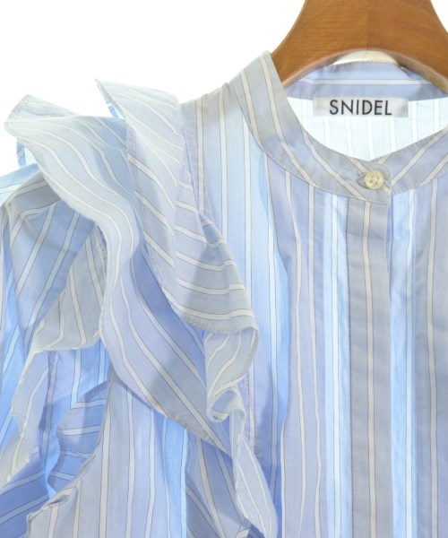 SNIDEL（スナイデル）カジュアルシャツ 青 サイズ:F レディース/2200639169019