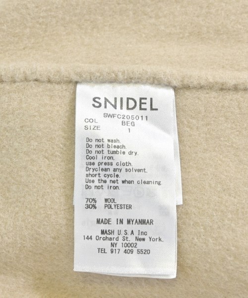 SNIDEL（スナイデル）その他 ベージュ サイズ:1(M位) レディース/2200623865019