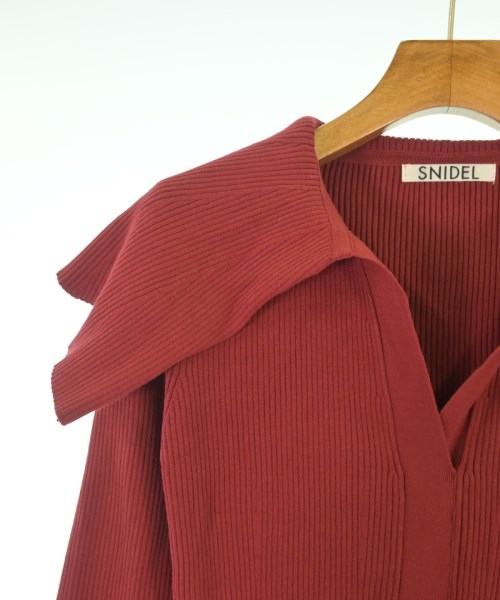 SNIDEL（スナイデル）ワンピース 赤 サイズ:one レディース/2200623865071