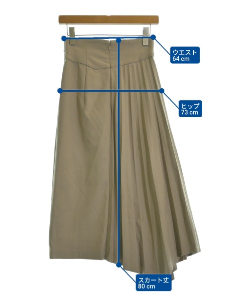 SNIDEL（スナイデル）ロング・マキシ丈スカート ベージュ サイズ:0(S位) レディース/2200626191023