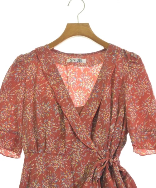 SNIDEL（スナイデル）ワンピース 赤 サイズ:0(S位) レディース/2200626191085