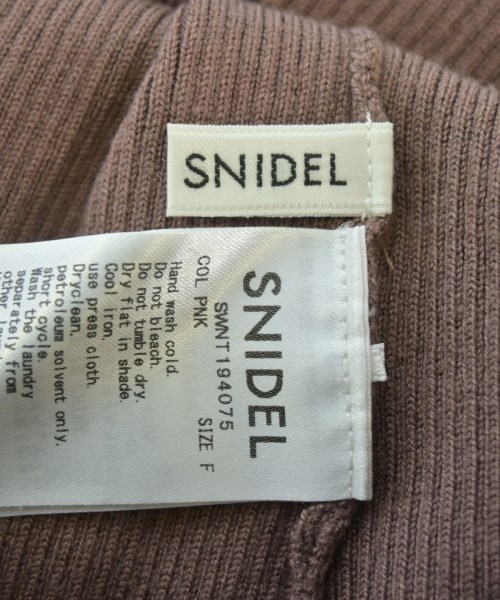 SNIDEL（スナイデル）ニット・セーター ピンク サイズ:F レディース/2200638496031