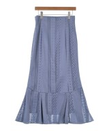 SNIDEL（スナイデル）ロング・マキシ丈スカート 青 サイズ:2(L位) レディース/2200623962077