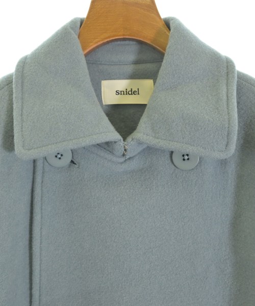SNIDEL（スナイデル）ステンカラーコート 青 サイズ:F レディース/2200627670176