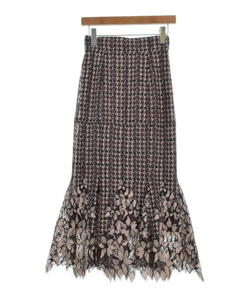 SNIDEL(スナイデル)ロング・マキシ丈スカート 茶 サイズ:1(S位)/2200634905025