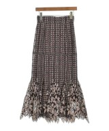 SNIDEL（スナイデル）ロング・マキシ丈スカート 茶 サイズ:1(S位) レディース/2200634905025