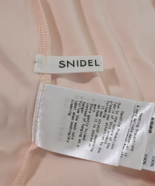 SNIDEL（スナイデル）ワンピース ピンク サイズ:1(M位) レディース/2200634905056
