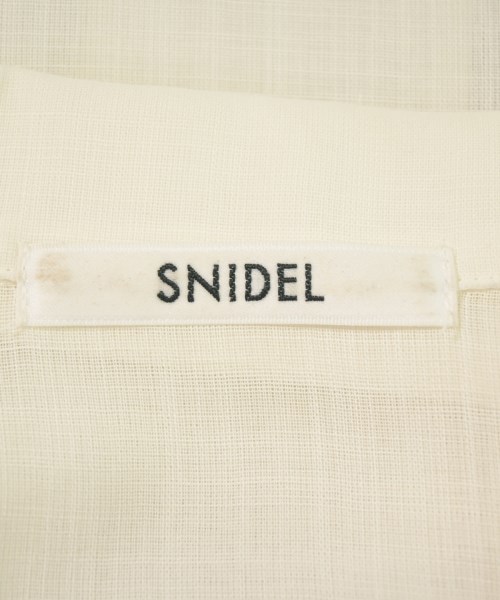 SNIDEL（スナイデル）カジュアルシャツ 白 サイズ:F レディース/2200641761065