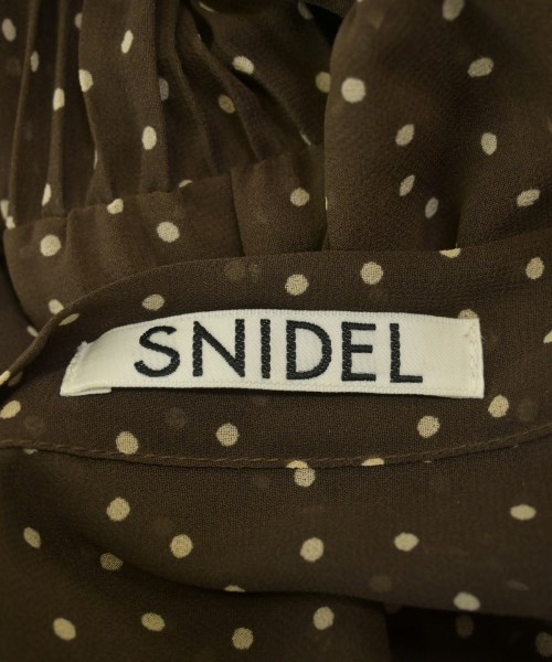 SNIDEL（スナイデル）ワンピース 茶 サイズ:0(S位) レディース/2200630132012