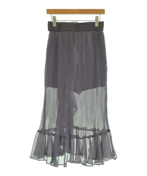 SNIDEL（スナイデル）ロング・マキシ丈スカート 紫 サイズ:0(S位) レディース/2200606020022