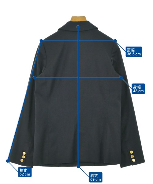 SNIDEL（スナイデル）テーラードジャケット 紺 サイズ:1(M位) レディース/2200639783048